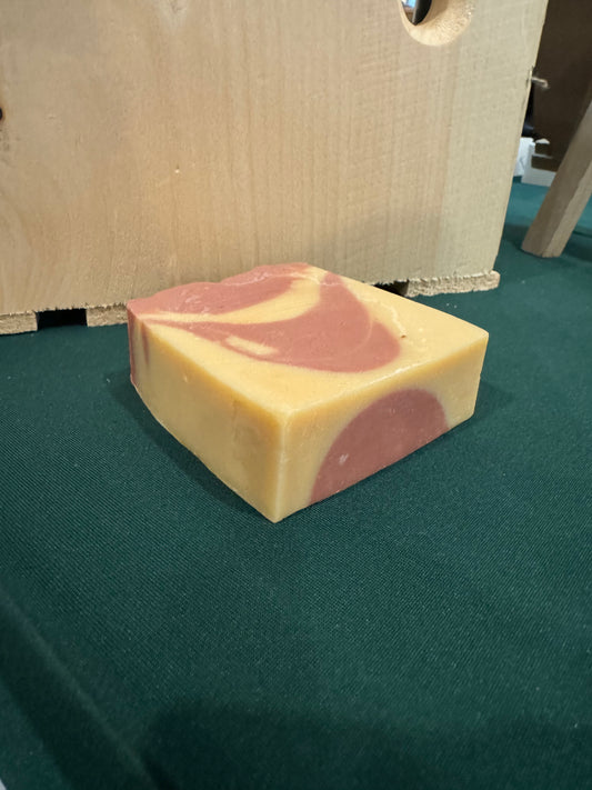 All Natural Cigar Box Cedar Goat Milk Soap Bar (4 oz)